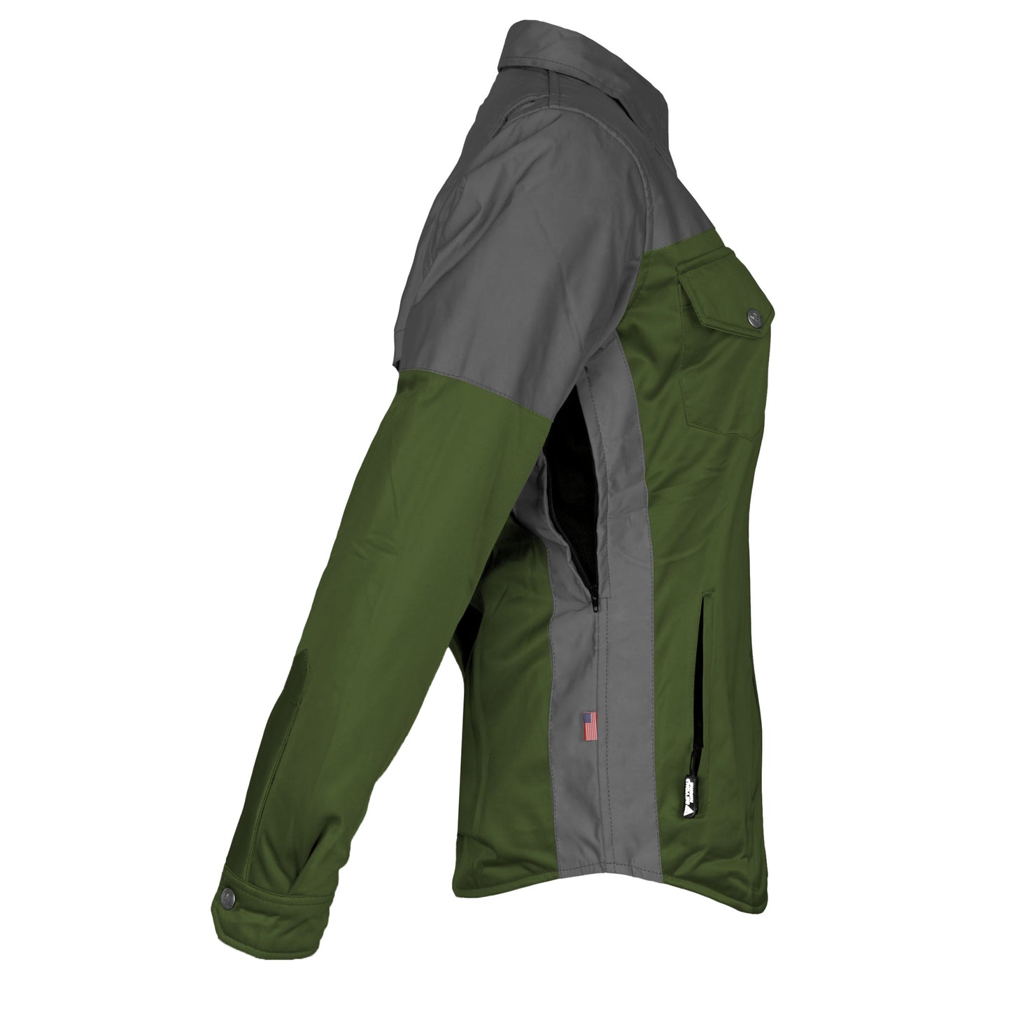 Ultra Reflective Shirt Army Green Nebula for Women - with Pads