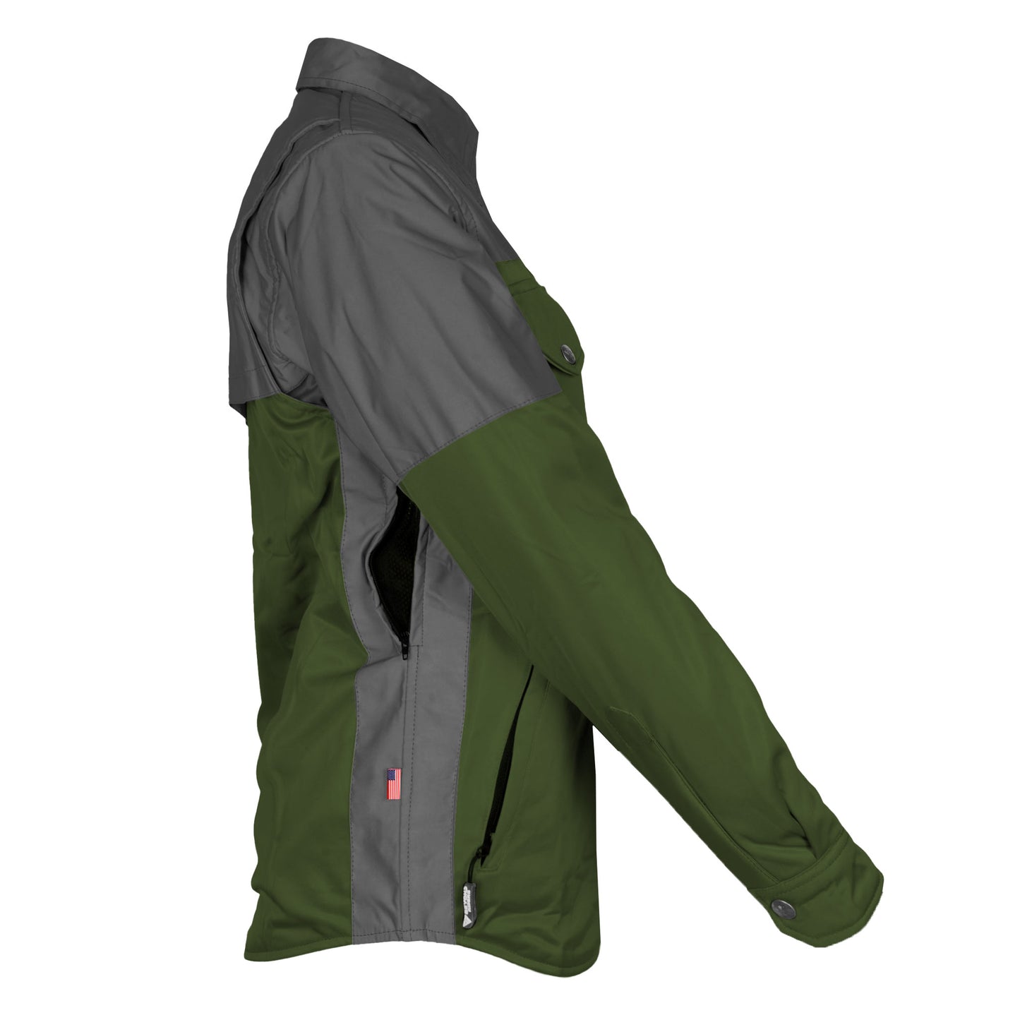 Ultra Reflective Shirt Army Green Nebula for Women - with Pads