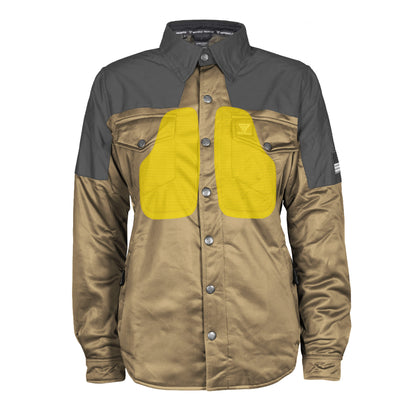 Ultra Reflective Shirt Camel Nebula for Women - with Pads