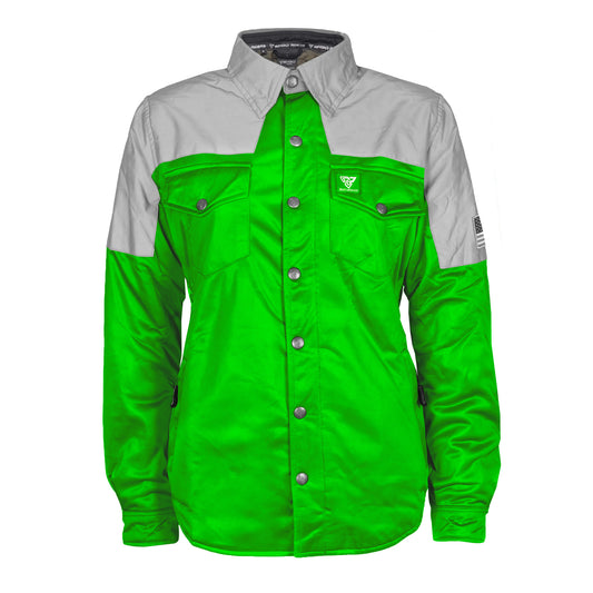 Ultra Reflective Shirt Green Eclipse for Women - with Pads