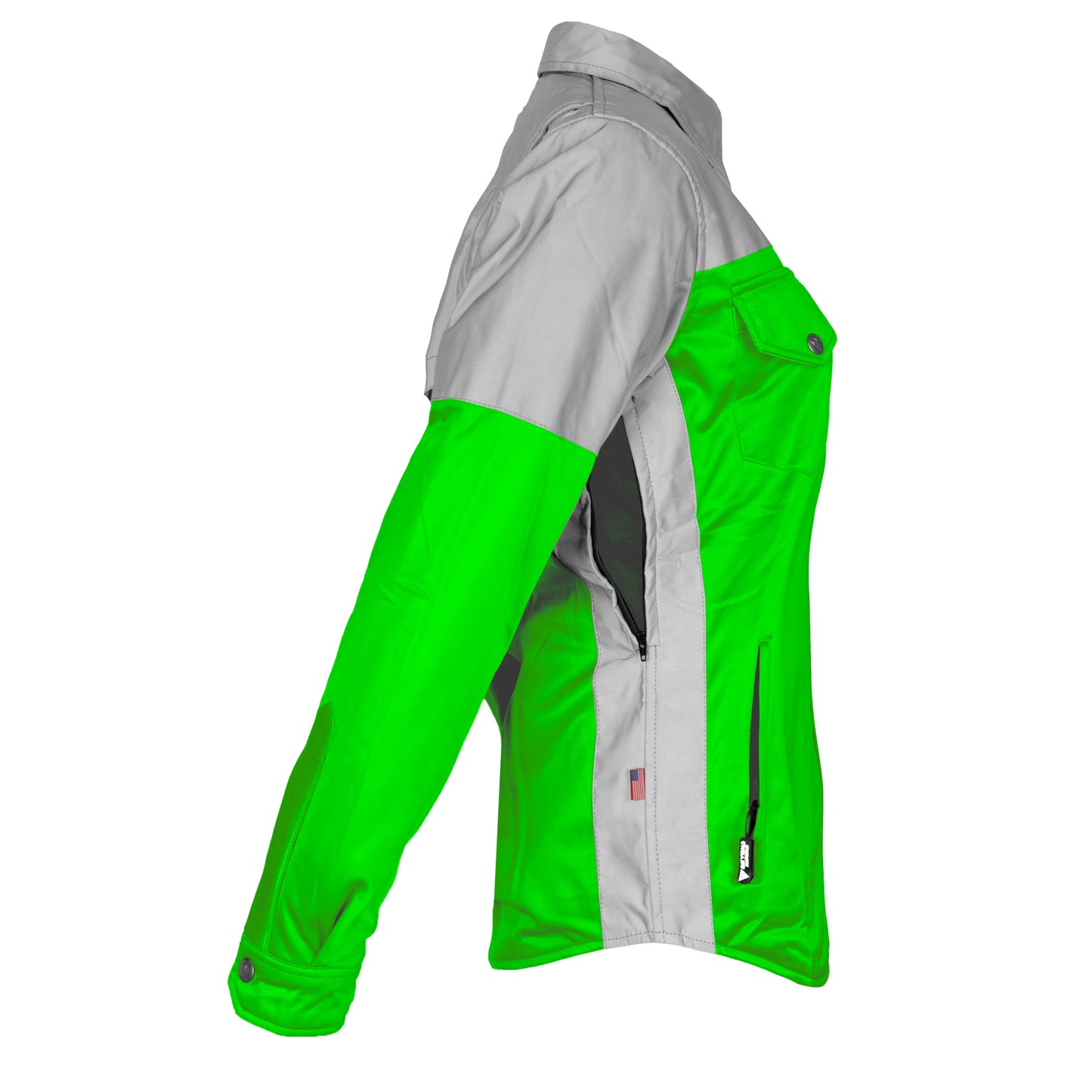 Ultra Reflective Shirt Green Eclipse for Women - with Pads