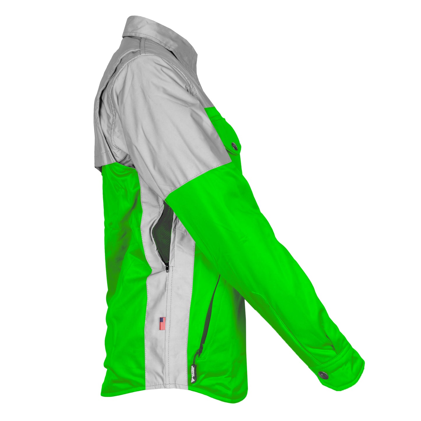 Ultra Reflective Shirt Green Eclipse for Women - with Pads