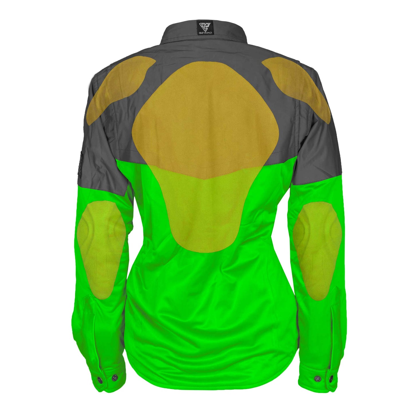 Ultra Reflective Shirt Green Nebula for Women - with Pads