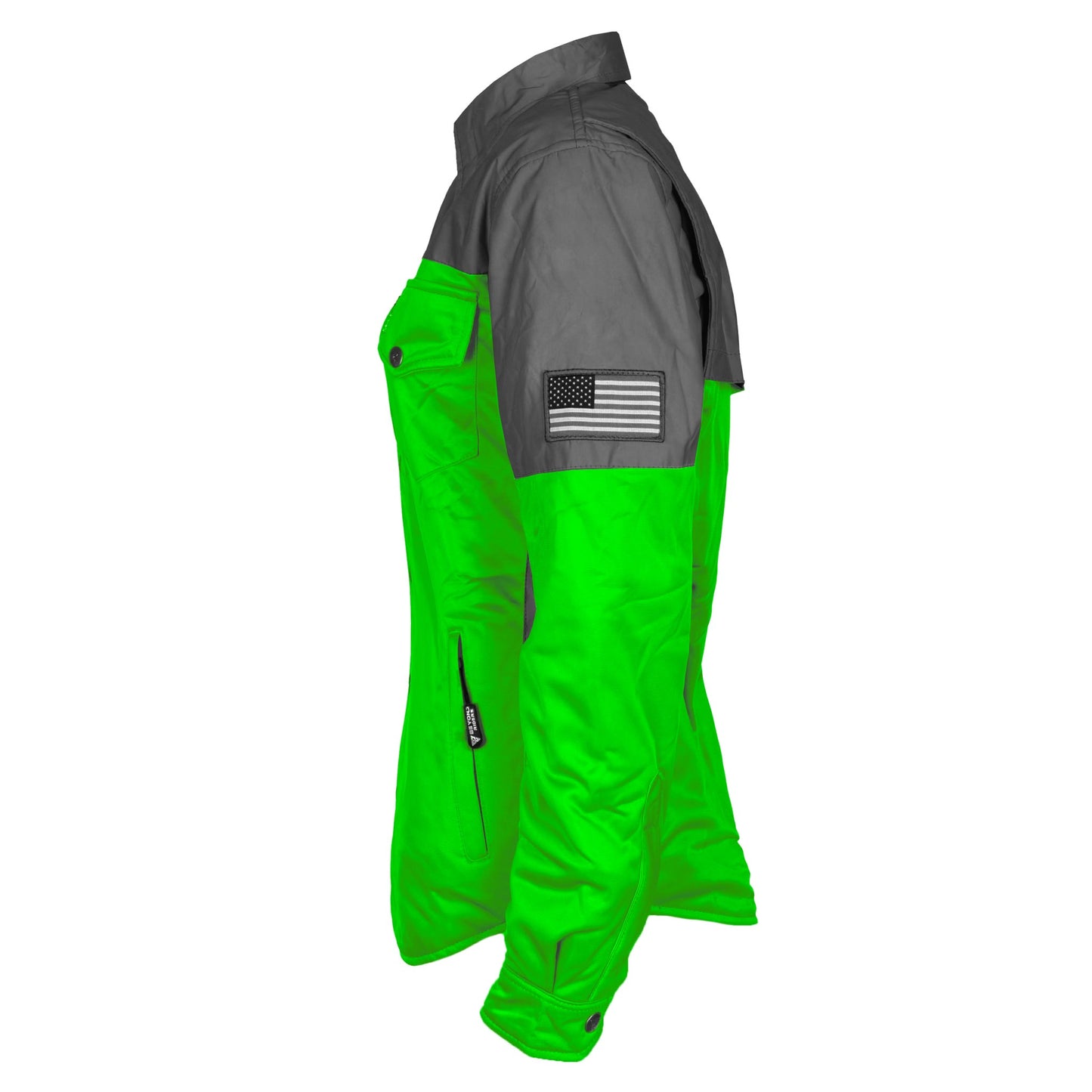 Ultra Reflective Shirt Green Nebula for Women - with Pads
