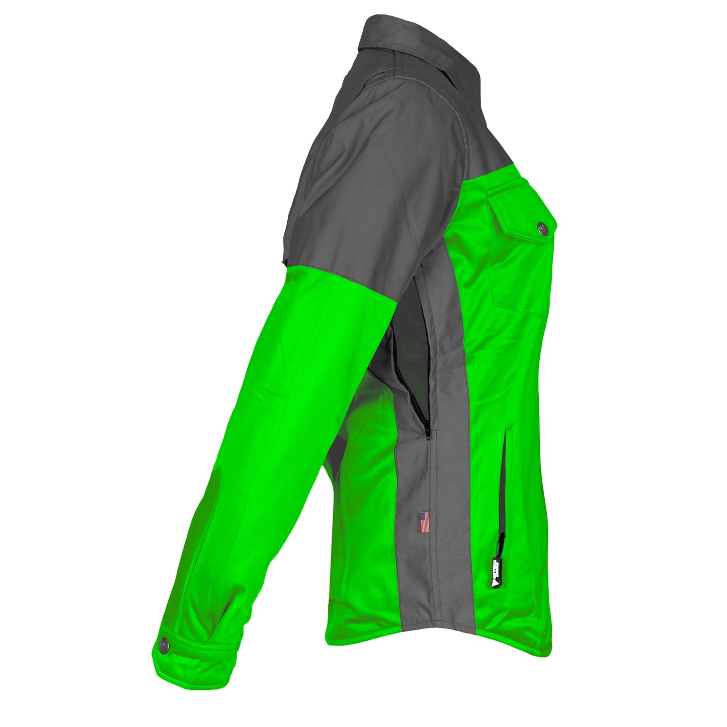 Ultra Reflective Shirt Green Nebula for Women - with Pads