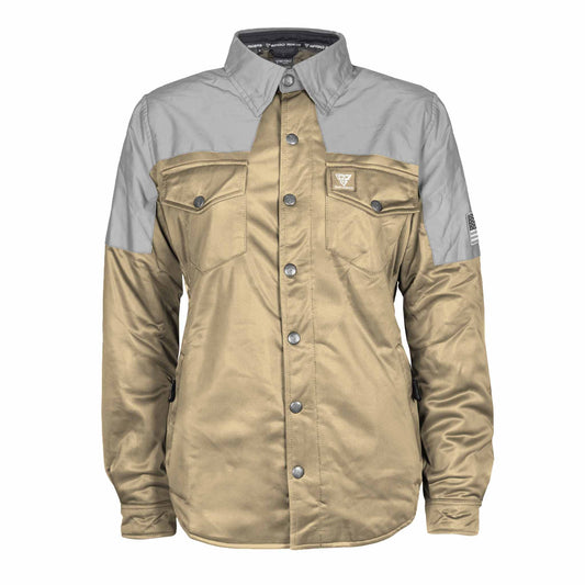 Ultra Reflective Shirt Khaki Eclipse for Women - with Pads