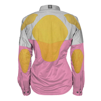 Ultra Reflective Shirt Light Pink Eclipse for Women - with Pads