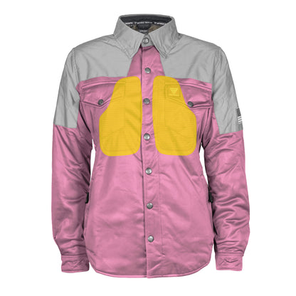 Ultra Reflective Shirt Light Pink Eclipse for Women - with Pads