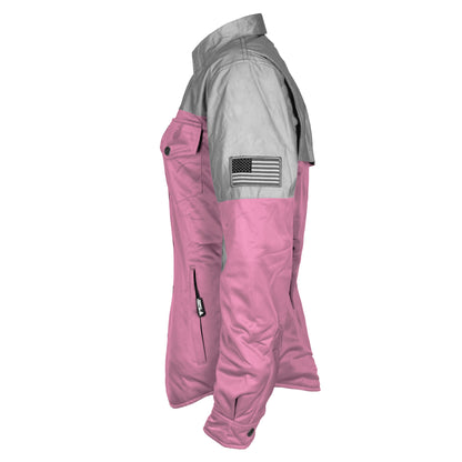 Ultra Reflective Shirt Light Pink Eclipse for Women - with Pads