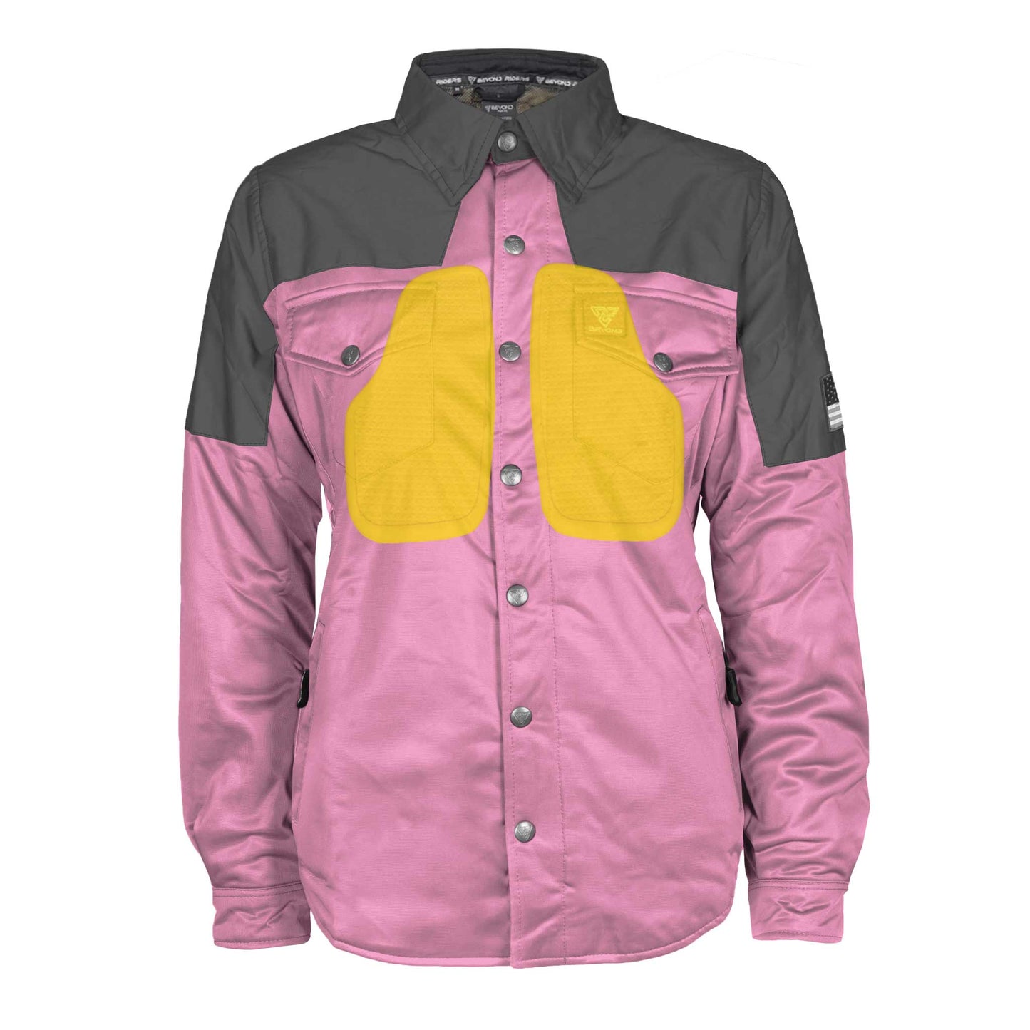 Ultra Reflective Shirt Light Pink Nebula for Women - with Pads