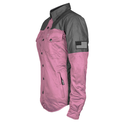 Ultra Reflective Shirt Light Pink Nebula for Women - with Pads