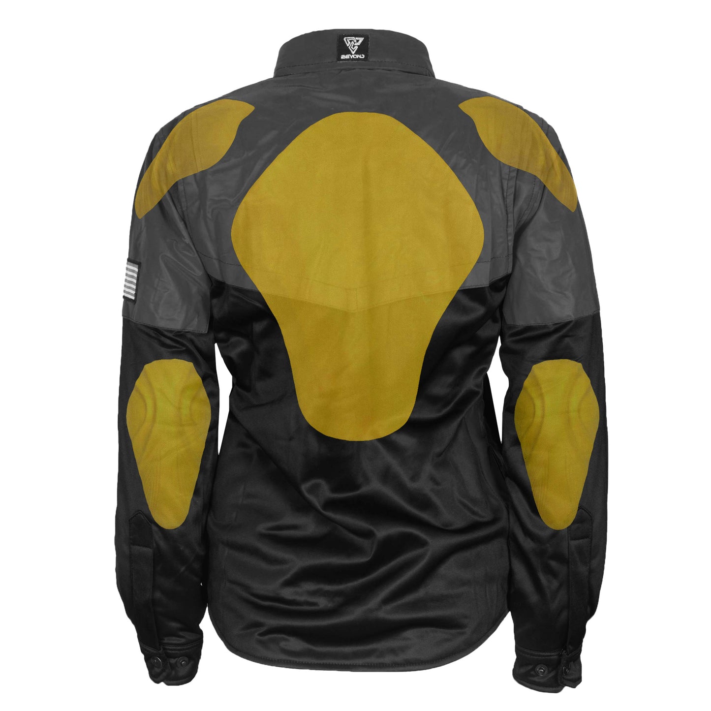 Ultra Reflective Shirt "Nightfall Nebula" for Women - Black with Pads