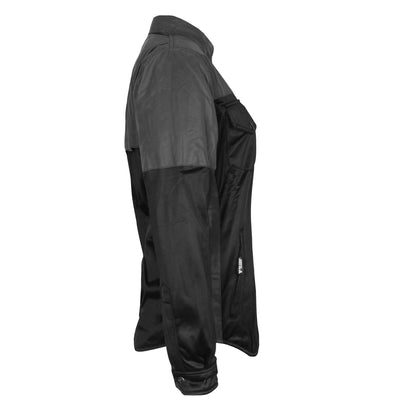 Ultra Reflective Shirt "Nightfall Nebula" for Women - Black with Pads