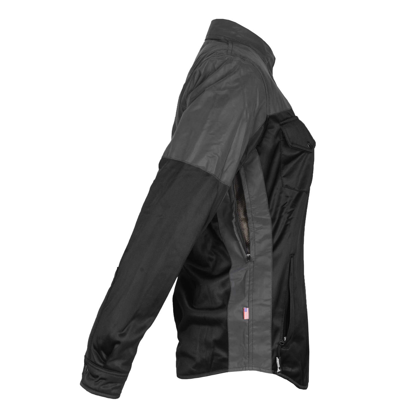 Ultra Reflective Shirt "Nightfall Nebula" for Women - Black with Pads