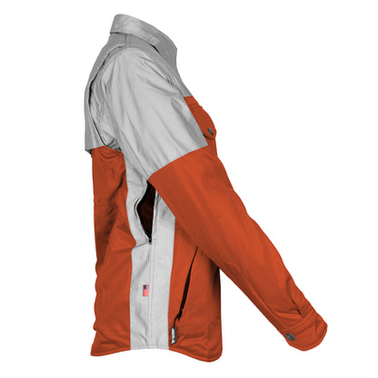 Ultra Reflective Shirt Orange Eclipse for Women - with Pads