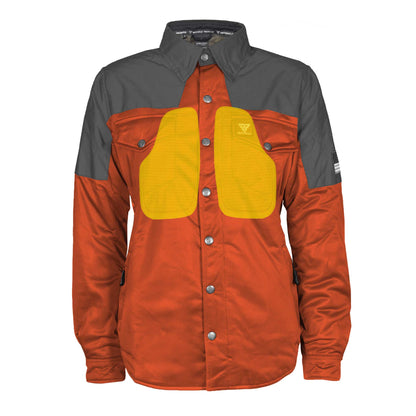 Ultra Reflective Shirt Orange Nebula for Women - with Pads