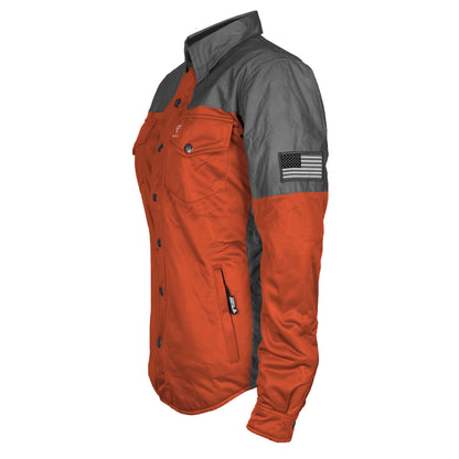 Ultra Reflective Shirt Orange Nebula for Women - with Pads