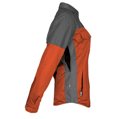 Ultra Reflective Shirt Orange Nebula for Women - with Pads