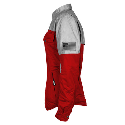 Ultra Reflective Shirt Red Eclipse for Women - with Pads