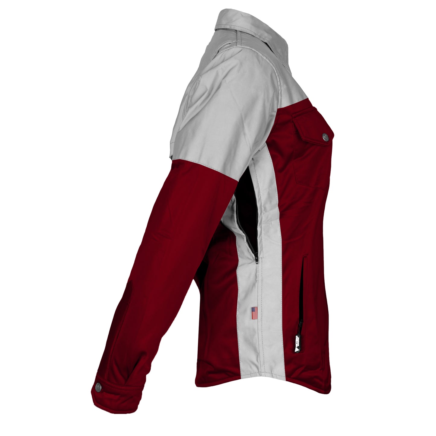 Ultra Reflective Shirt Red Maroon Eclipse for Women - with Pads