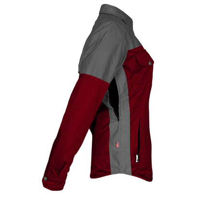 Ultra Reflective Shirt Red Maroon Nebula for Women - with Pads