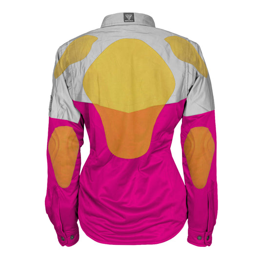 Ultra Reflective Shirt Pink Eclipse for Women - with Pads