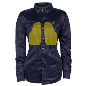 Ultra Protective Shirt for Women - Navy Blue Solid