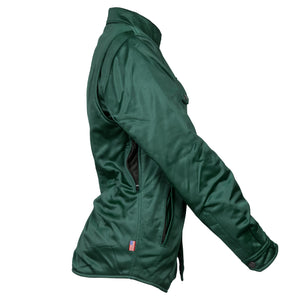 Ultra Protective Shirt for Women - Dark Green Solid with Pads