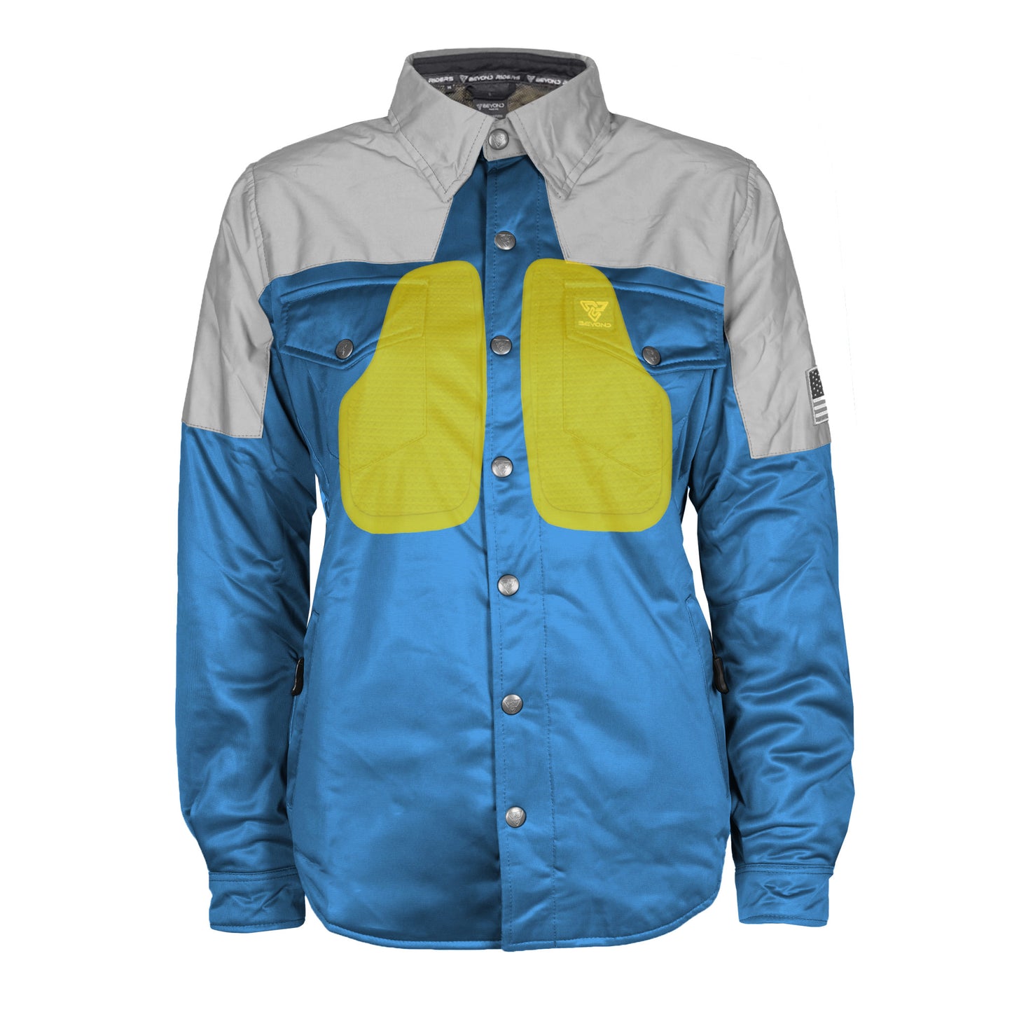 Ultra Reflective Shirt Sky Blue Eclipse for Women - with Pads