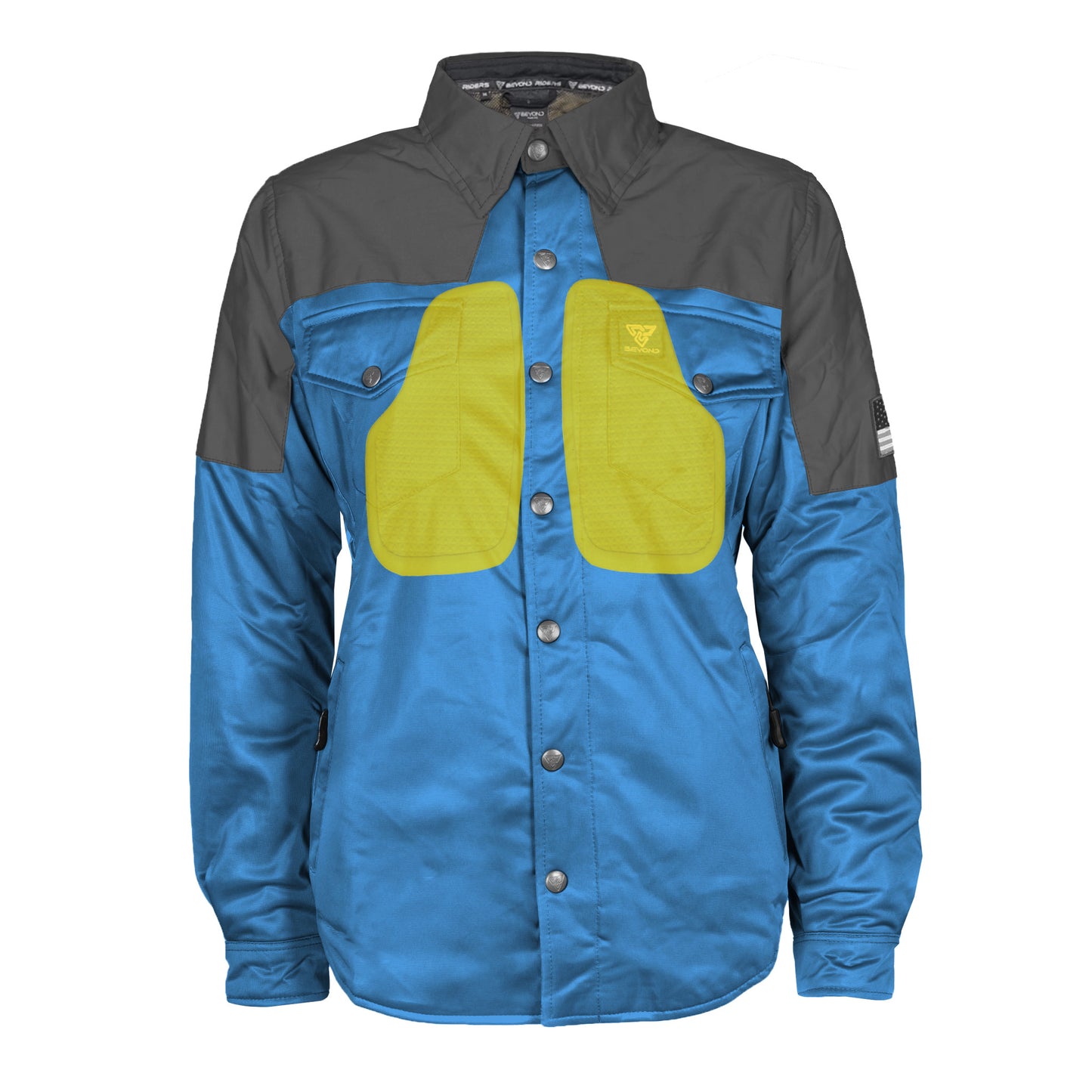 Ultra Reflective Shirt Sky Blue Nebula for Women - with Pads