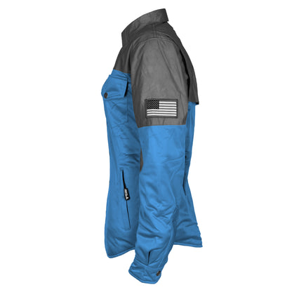 Ultra Reflective Shirt Sky Blue Nebula for Women - with Pads