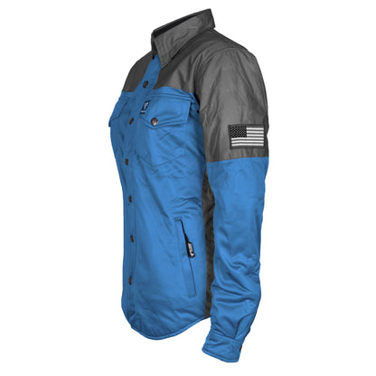 Ultra Reflective Shirt Sky Blue Nebula for Women - with Pads