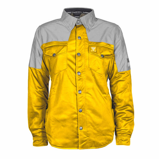 Ultra Reflective Shirt Yellow Eclipse for Women - with Pads