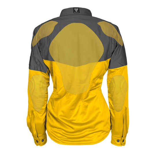 Ultra Reflective Shirt Yellow Nebula for Women - with Pads