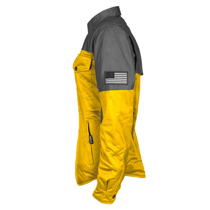 Ultra Reflective Shirt Yellow Nebula for Women - with Pads