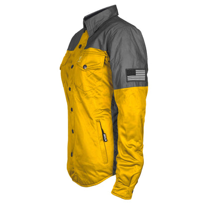 Ultra Reflective Shirt Yellow Nebula for Women - with Pads