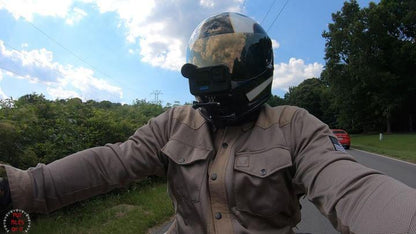 Protective Summer Mesh Shirt - Khaki Solid with Pads [Fast Shipping for USA]