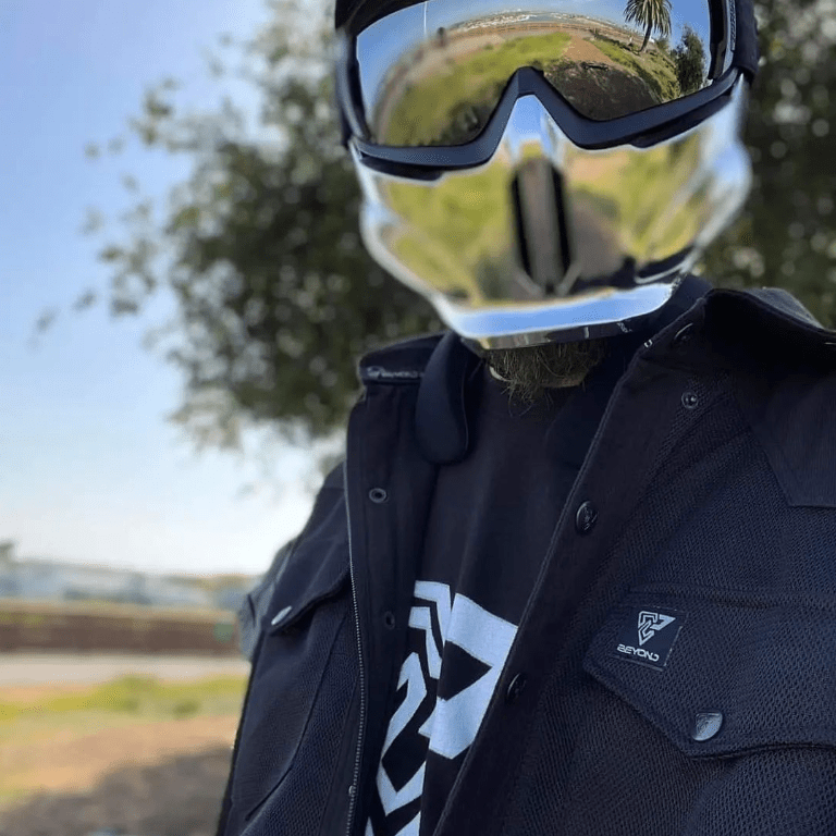 Protective Summer Mesh Shirt - Black Solid with Pads [Fast Shipping for USA]