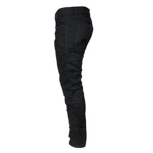 Straight Leg Protective Jeans - Black with Pads