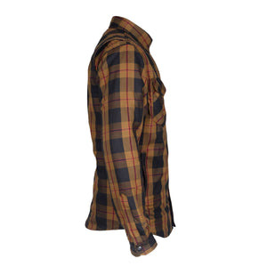 Protective Flannel Shirt "Wild West" - Brown, Black, Red