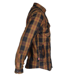 Protective Flannel Shirt "Wild West" - Brown, Black, Red