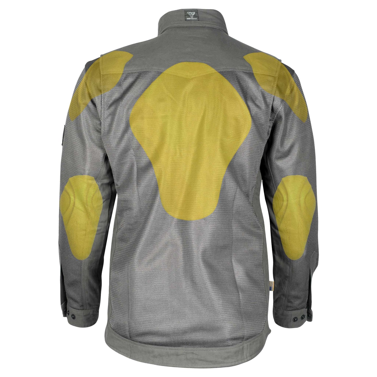 Protective Summer Mesh Shirt - Grey Solid with Pads [Fast Shipping for USA]