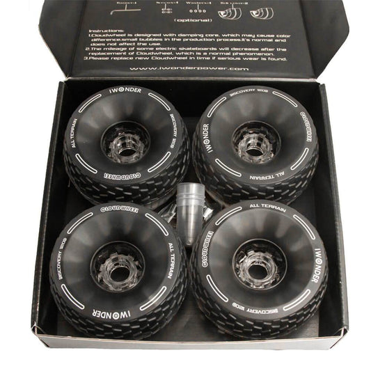 SALE 120mm CloudWheels Dark Grey – Discovery Core