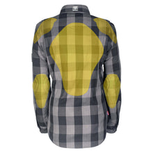Protective Flannel Shirt for Women - Grey Checkered