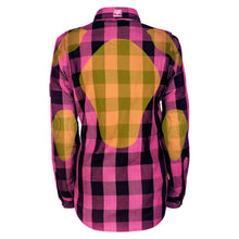 Protective Flannel Shirt for Women - Pink Checkered